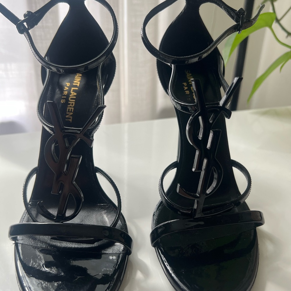 YSL Patent Leather Heels – Size 37.5 (EU) - Picture 5 of 9